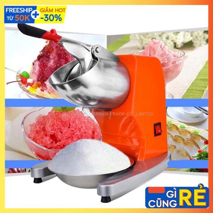 MÁY BÀO ĐÁ, XAY ĐÁ TUYẾT 2 LƯỠI DAO 500W CAO CẤP
