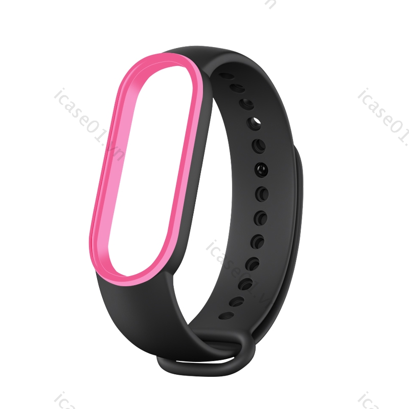 Dây Đeo Thay Thế Chất Liệu Silicon Màu Trơn Cho Mi Band 5  Band5