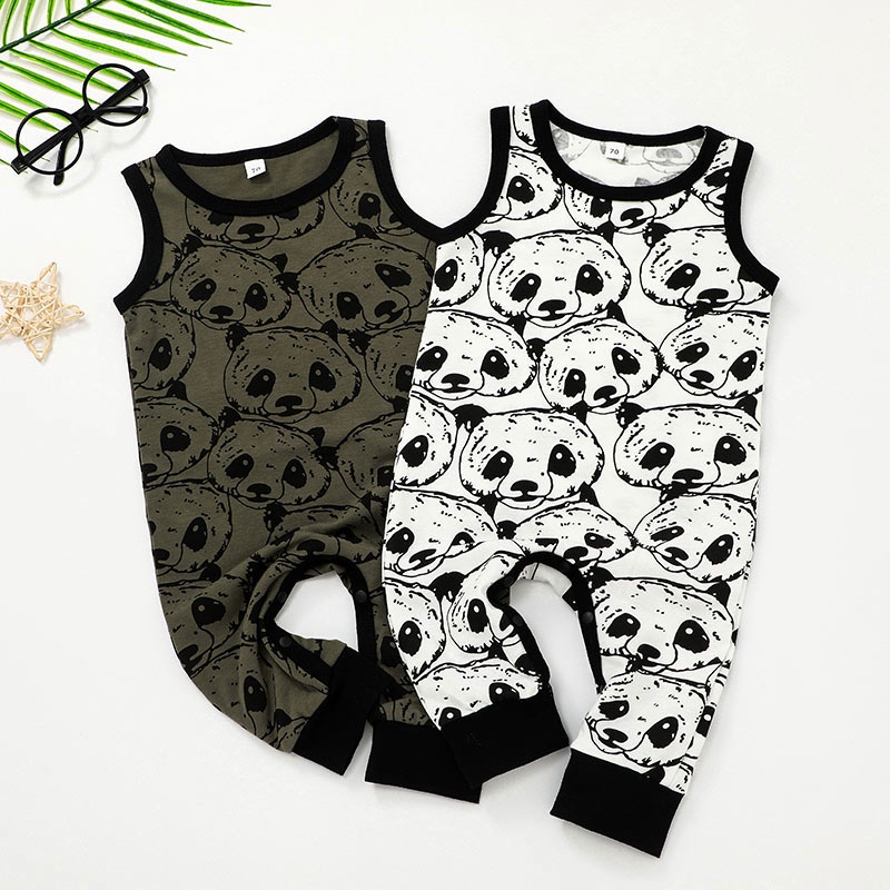 Body bé trai đồ sơ sinh từ 0 đến 24 tháng bodysuit liền thân hoạt hình mùa hè dài tay quần áo cho bé trẻ em