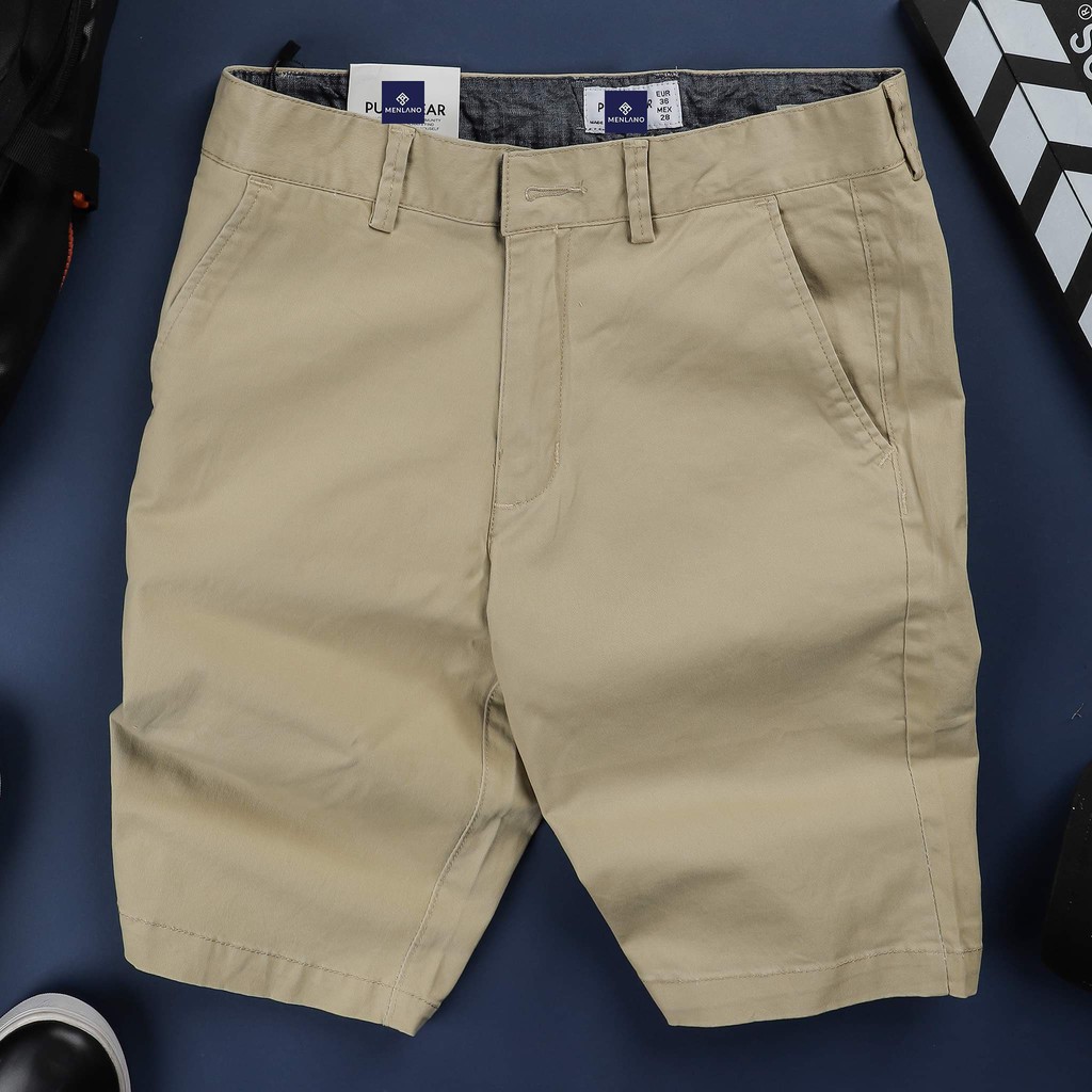 Quần Short Kaki Nam - Chất Vải Chuẩn Đẹp Mềm Mịn