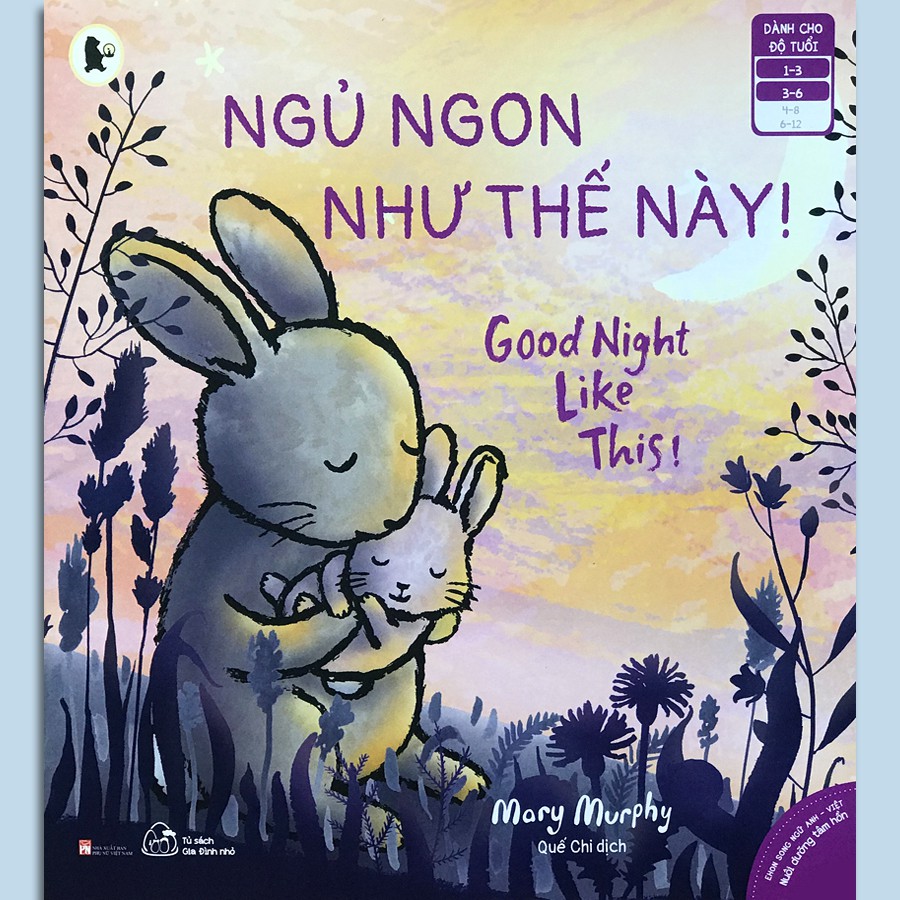 Sách - Ehon Song Ngữ - Nuôi Dưỡng Tâm Hồn - Ngủ Ngon Như Thế Này! (1-6 tuổi)