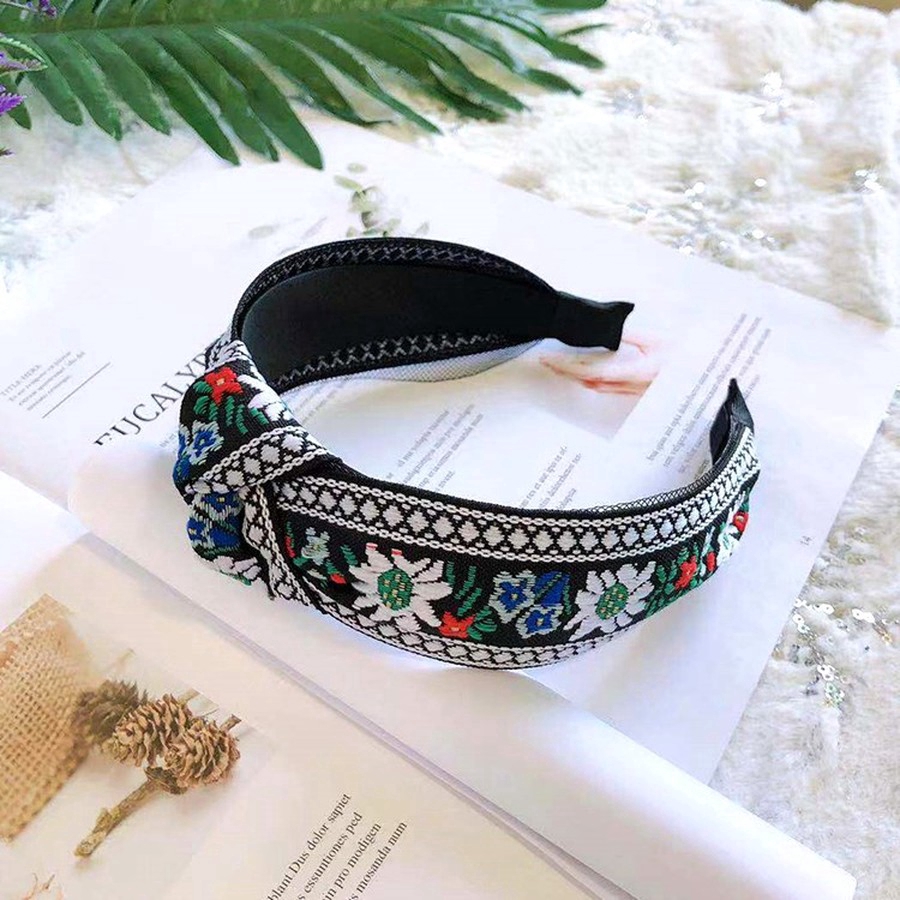 Băng Đô Vải Ren Hoa Xinh Xắn Cho Nữ