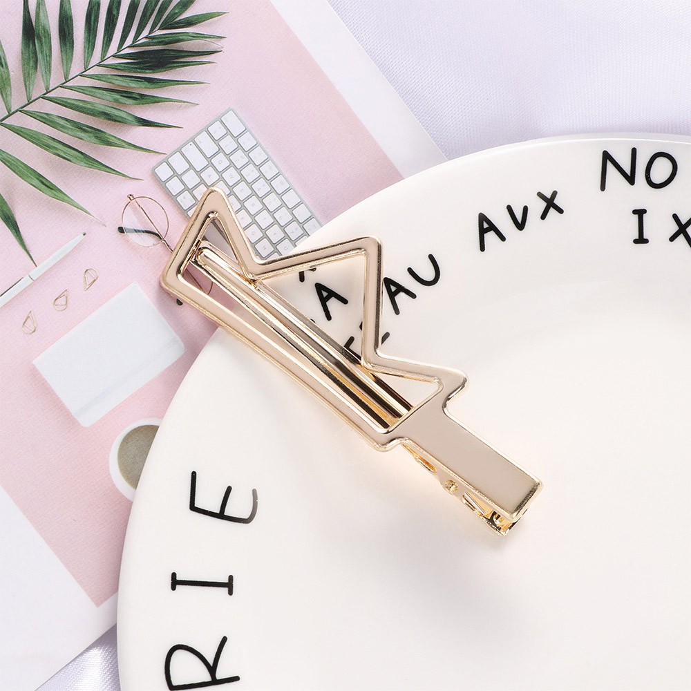 Kẹp Tóc Kim Loại Hình Chú Thỏ Xinh Xắn Dành Cho Nữ