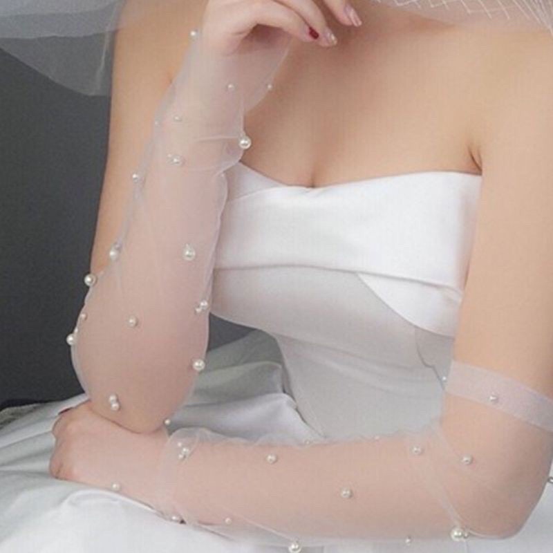 Bao tay cô dâu- tay giả váy cưới