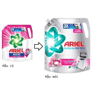 Combo 2 túi nước giặt Ariel Matic 2.1kg - 2.3kg