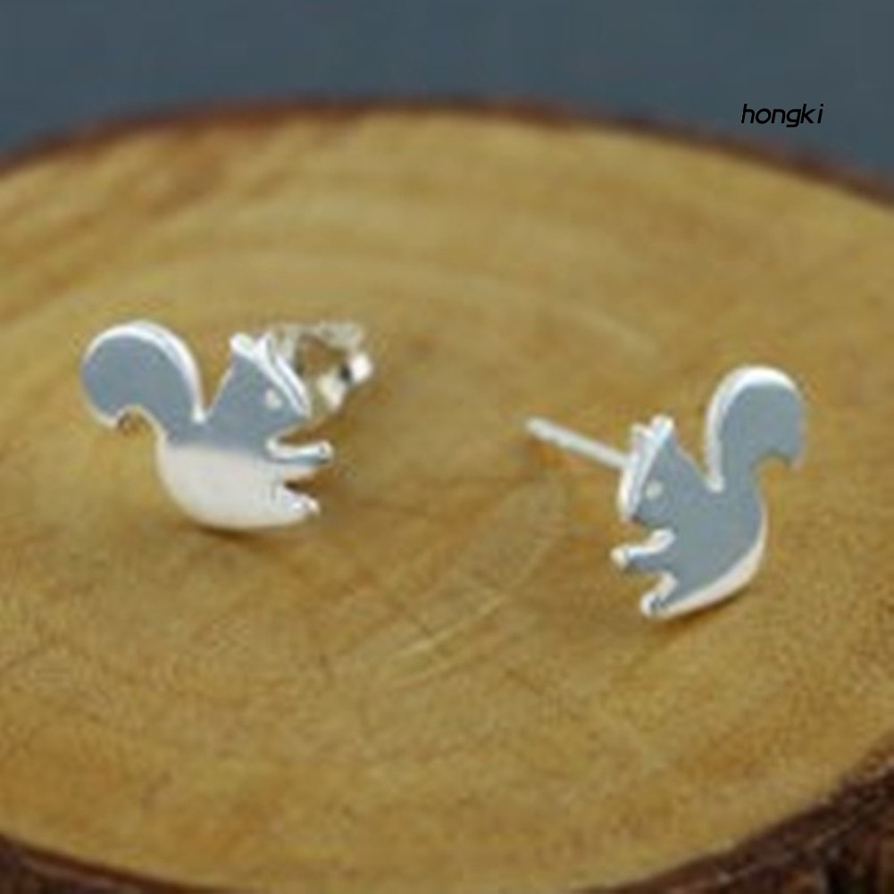 Bông Tai Hình Sóc Thời Trang Đáng Yêu Cho Nữ