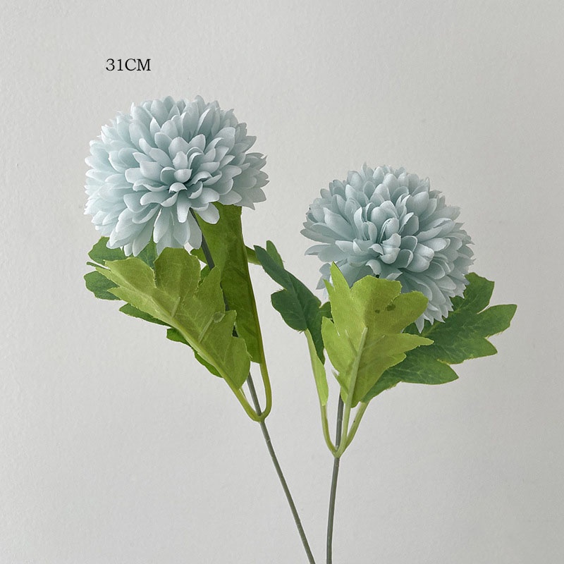 Hoa cẩm tú cầu mô phỏng có lá trang trí bình, lọ hoa siêu đẹp