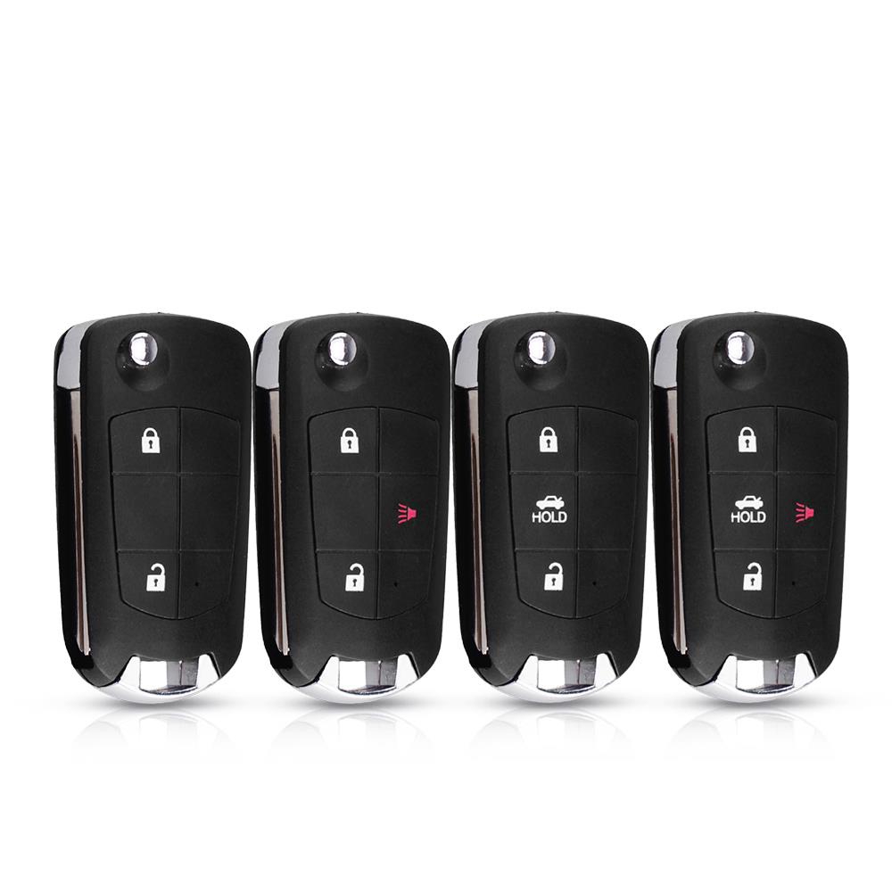 4 Nút Sửa Đổi Flip Remote Trống Ốp Lưng Gấp Xe Vỏ Chìa Khóa Dành Cho Xe Nissan Sunny Sentra Versa Tiida Nsn14