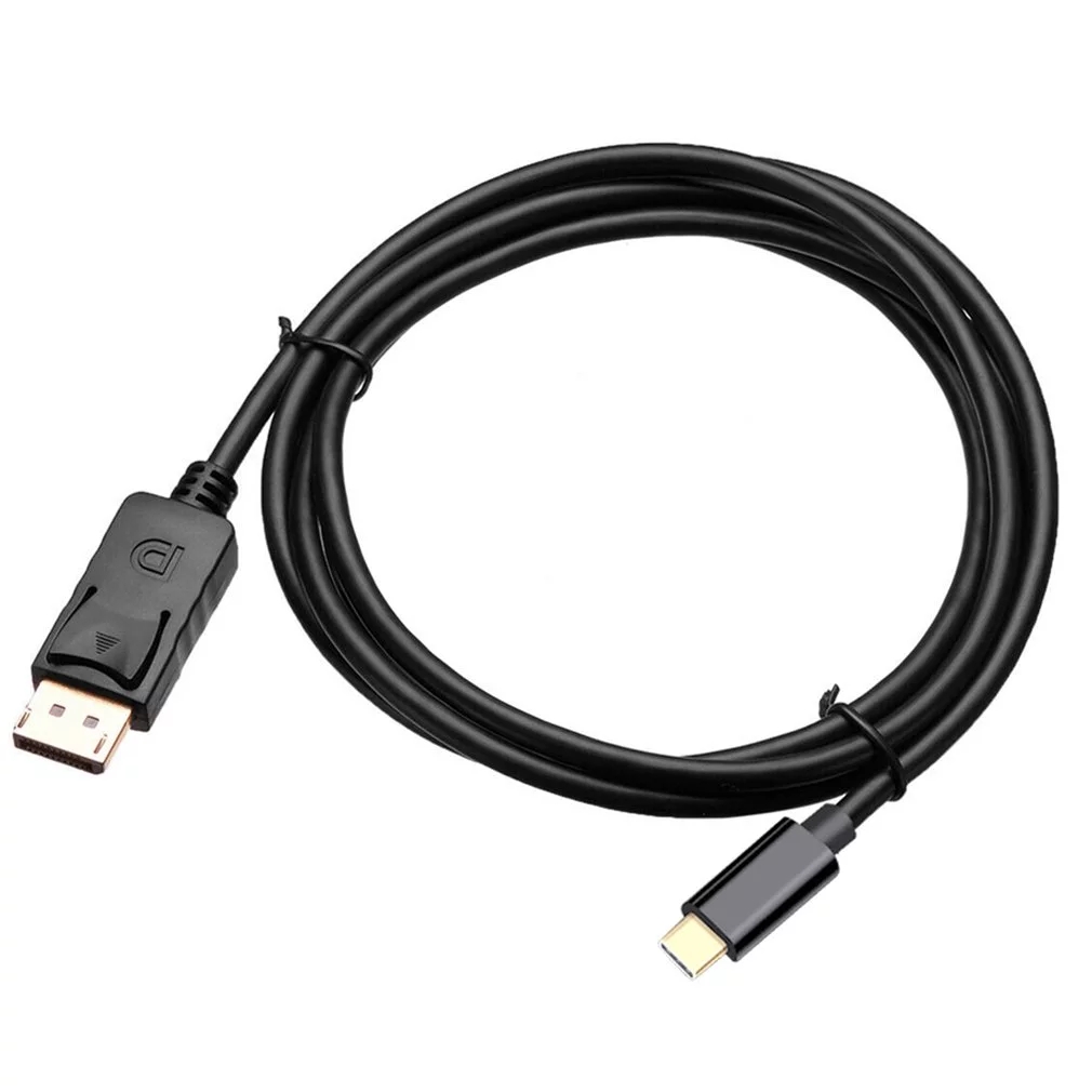 Cáp Chuyển Đổi Usb-C Sang Dp 4k Dài 1.8m Cho Macbook Pro Macbook Chromebook Pixel