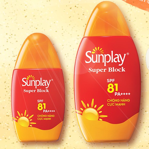 Sữa Chống Nắng Cực Mạnh Sunplay Super Block SPF81 PA++++ [Coco Shop]