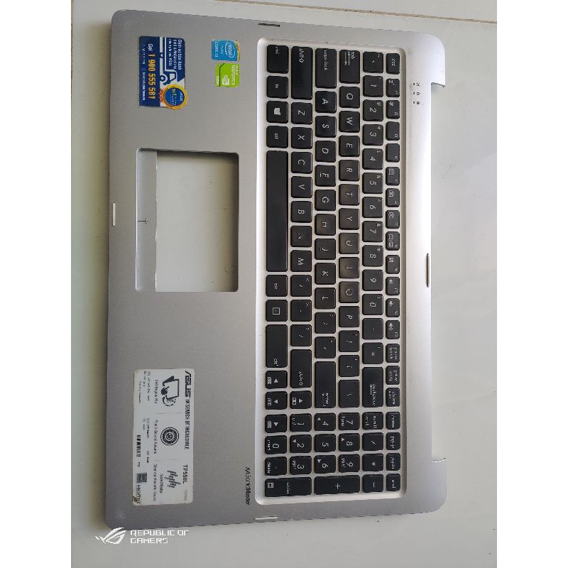 Vỏ mặt C Mâm bàn phím Asus TP550L