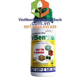 240ml visen 20sc trừ bệnh cháy bìa lá