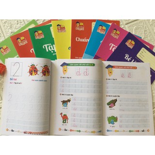 10 cuốn tập tô nét cho bé 4-5 tuổi