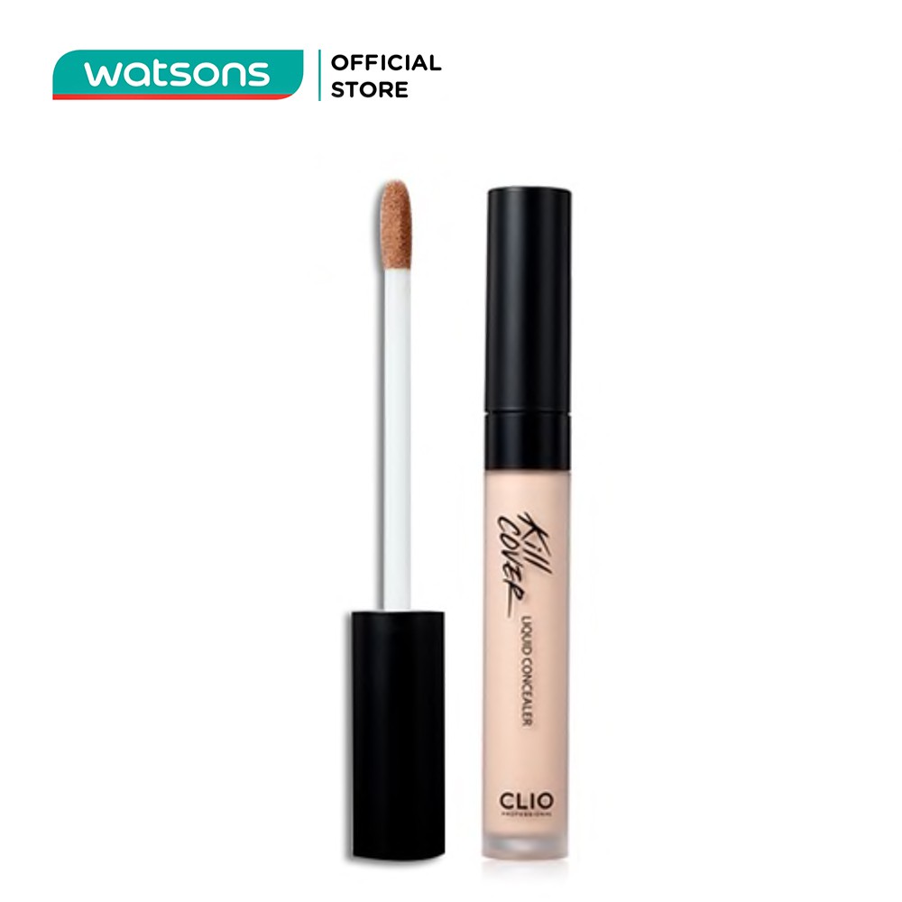 Kem Che Khuyết Điểm Dạng Lỏng Clio Kill Cover Liquid Concealer 02 Lingerie 7g