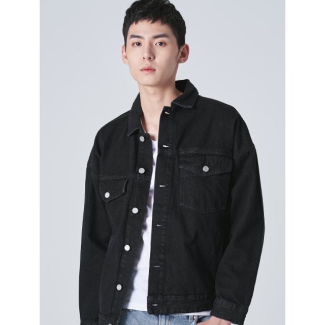 Áo khoác jeans nam xuất Hàn