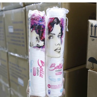 Bông tẩy trang bella 120 miếng 100% cotton Hà Lan