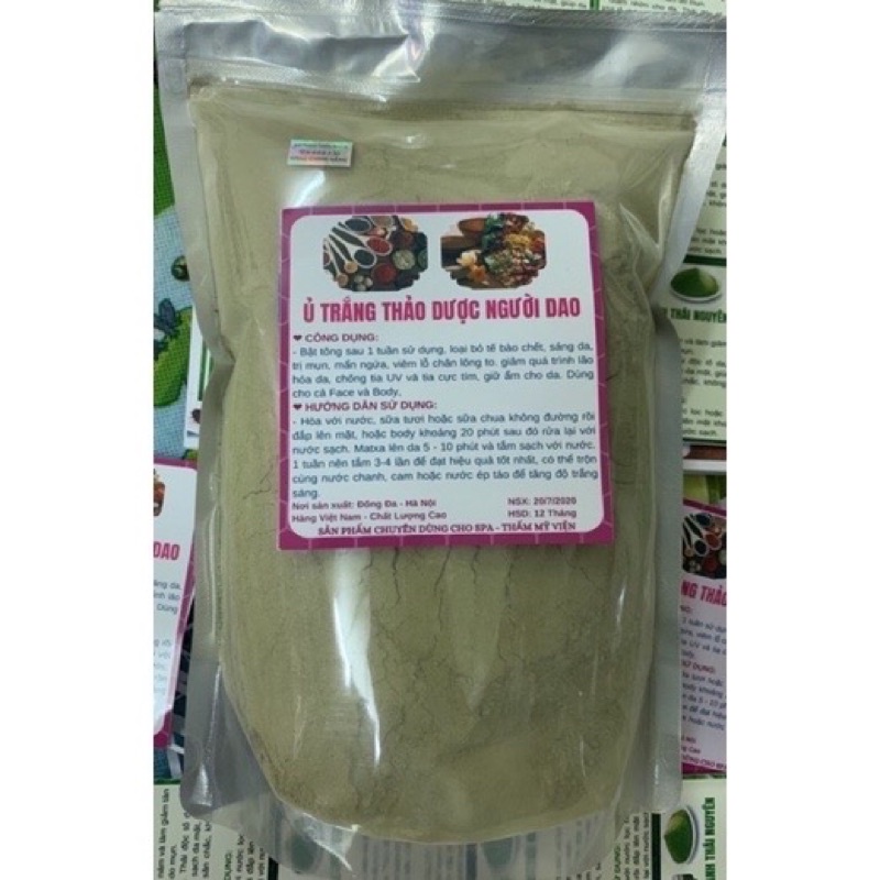 Ủ trắng thảo dược người dao 100gr