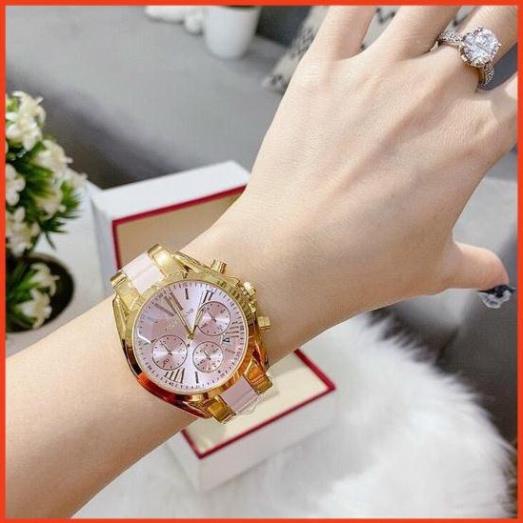 Đồng hồ Michael Kors nữ dây Pha sang trọng quý phái mã MK3344