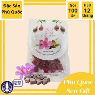 Kẹo sim rừng Phú Quốc phủ đường cát dẻo thơm đặc biệt - Gói 100g - Đặc Sản Phú Quốc