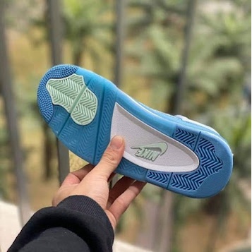 Giày Sneaker Jordan 4 Xanh Dương University Blue Nam Nữ Full Box-Bill