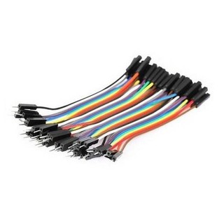 Dây Cắm Breadboard Đực Đực 10cm Bó 10 Sợi Đơn Loại Tốt (M-M Jumper Wire)