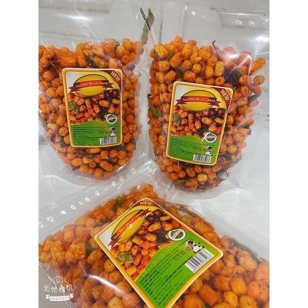 NUI CHIÊN GIÒN ĐẶC BIỆT - NUI RIM BÒ KHÔ 300gr