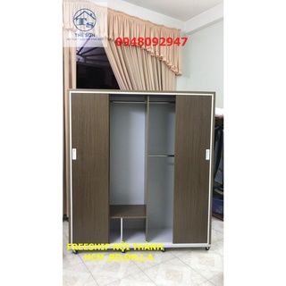 Tủ áo quần nhựa đài loan 180*145_freeship hỏa tốc 2h