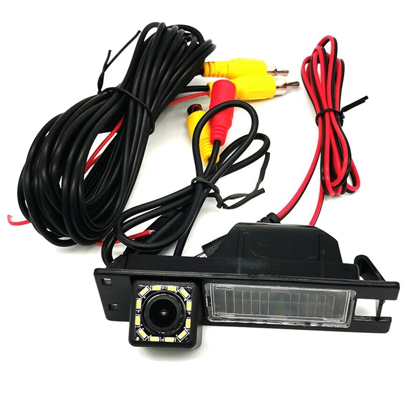 Xe hơi HD 12LED Camera dự phòng Camera lùi cho Opel Astra H J Corsa Meriva Zafira Insignia FIAT Buick Regal