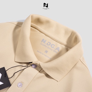 Áo Polo Nam Màu Be Basic N.GG.A Chất Cotton