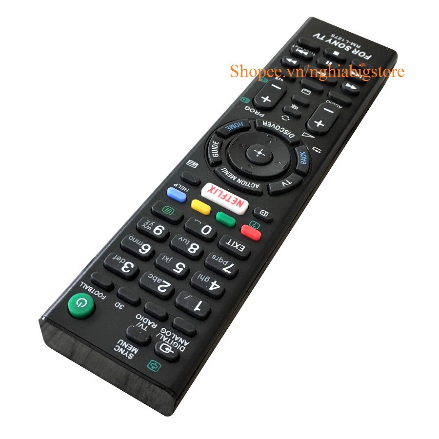 Remote Điều Khiển TV LED, Internet TV, Smart TV SONY RM-L1275 - NowShip, Grab Tp.HCM