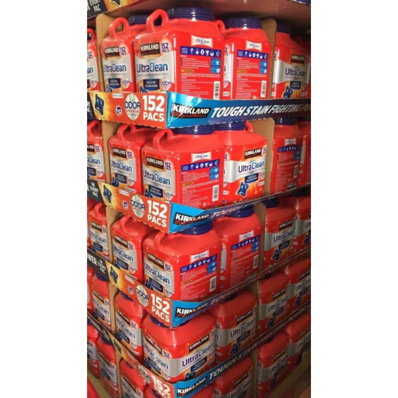 THÙNG 152 VIÊN GIẶT KIRKLAND NHẬP MỸ