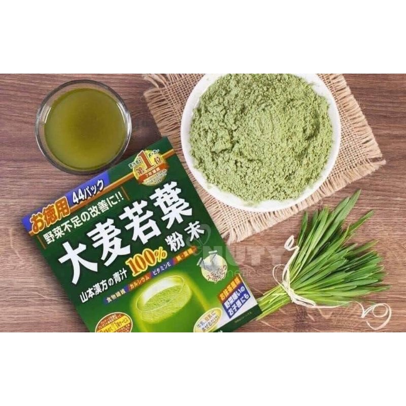 Bột Lúa Non Nhật Bản Grass Barley Nhật Bản Chính Hãng hộp 44 gói