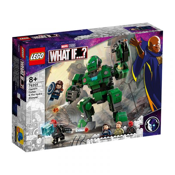 LEGO Super Heroes 76201 Đội trưởng Carter &amp; chiến giáp Hydra Stomper (343 chi tiết )