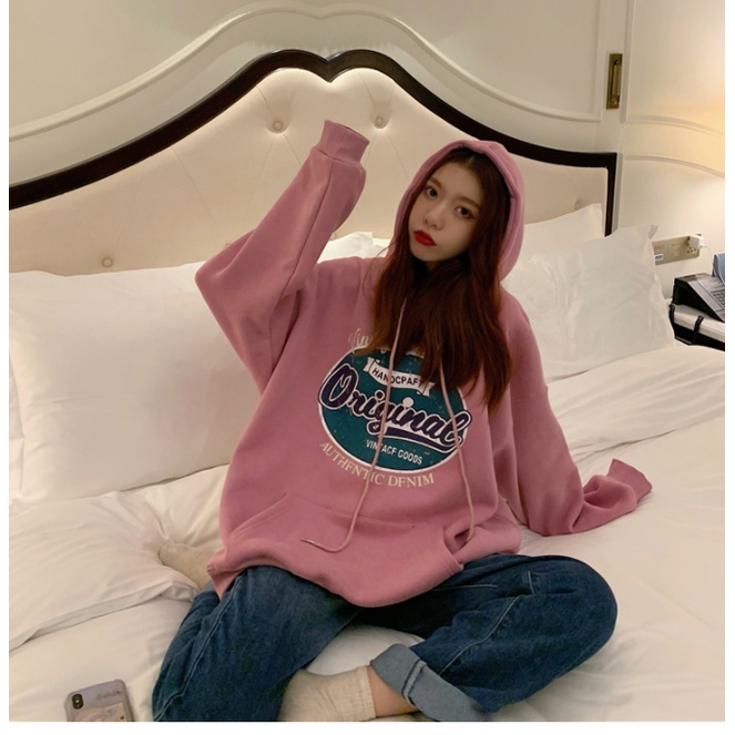 Áo hoodie nam nữ dáng rộng Driginal, áo nỉ hoodie Driginal  màu hồng,ghi,xanh HÓT TREND