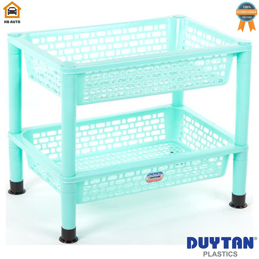 Kệ Nhựa Để Sách Báo Lỡ 2 Ngăn 45 x 31 x 36.5 cm | BigBuy360 - bigbuy360.vn