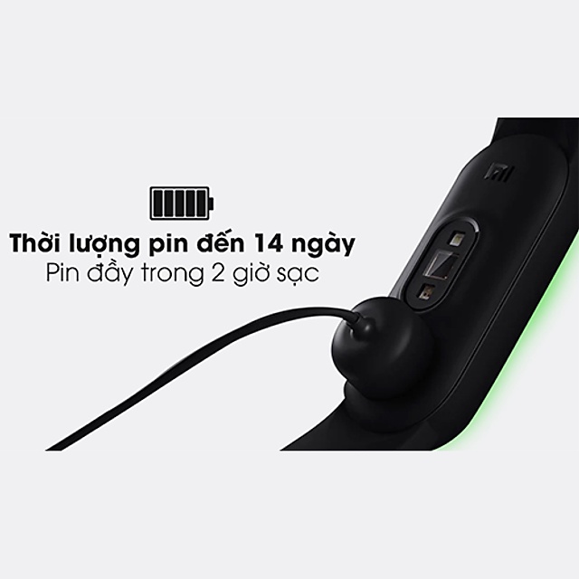 Vòng Tay Thông Minh Xiaomi Mi Band 5 Hàng Chính Hãng (Màu Sắc: Đen)