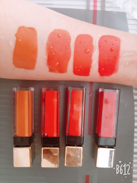 Son kem lì màu cam đất Anfa lipstick