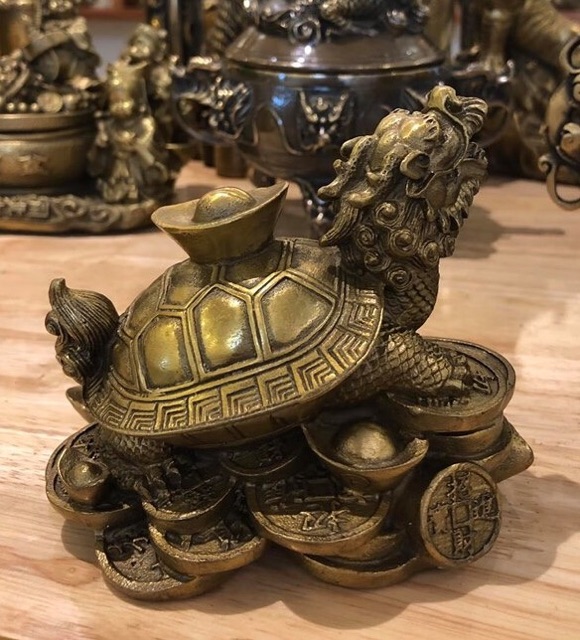 Tượng Long Quy phong thủy Chiêu tài Hưng gia Trấn Trạch tphcm