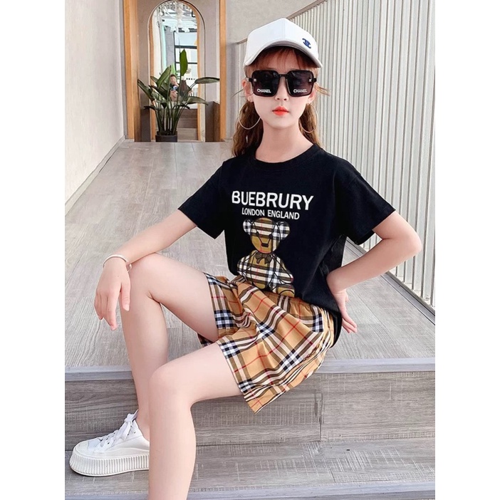 Set bộ quần áo mùa hè &quot;BBRY&quot; 14-45kg cho bé gái 4-14 tuổi. Thiết kế đẹp, thoáng mát. G1