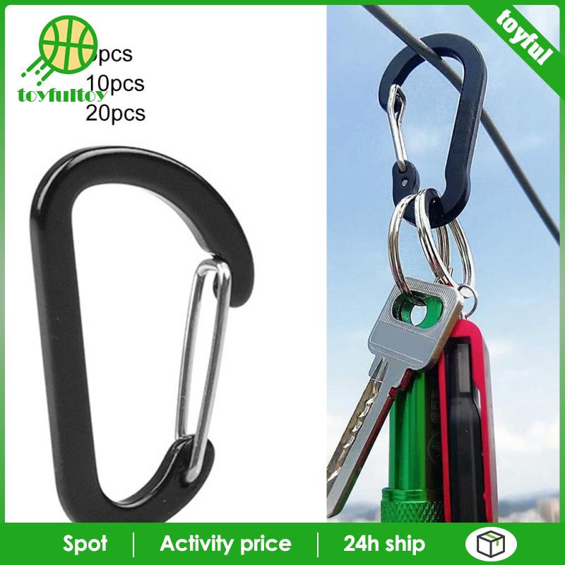 Set 5 Móc Khóa Chữ D Chống Gỉ Sét Chuyên Dụng Cho Câu Cá