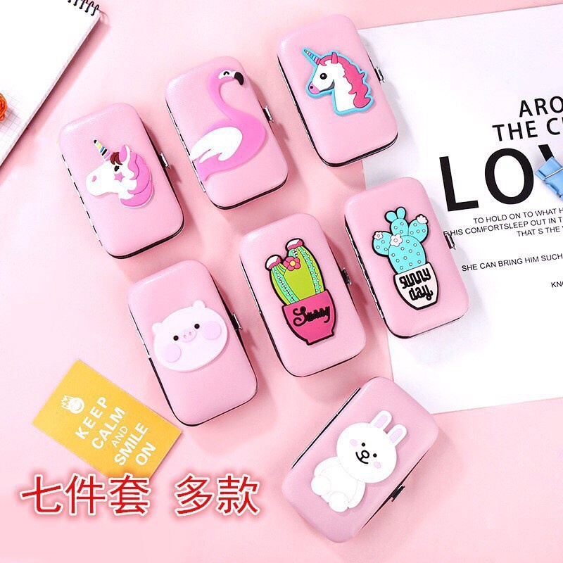 MVP732 Bộ Bấm Móng Mini 7 Chi Tiết Siêu Cute