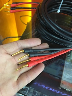 Dây loa ý xịn ( đầu jack mỏ chim )