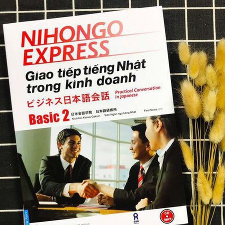 Sách - Combo Giáo trình giao tiếp tiếng Nhật trong kinh doanh Nihongo Express Bijinesu Nihongo Kaiwa Tặng Kèm Sổ Tay