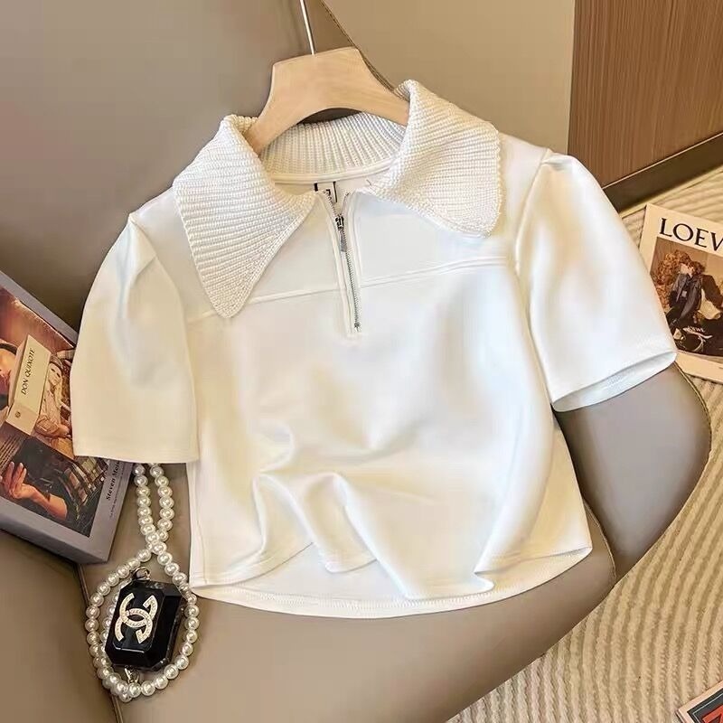 Áo Thun Tay Ngắn Kiểu Dáng Đơn Giản Trẻ Trung Dành Cho Nữ