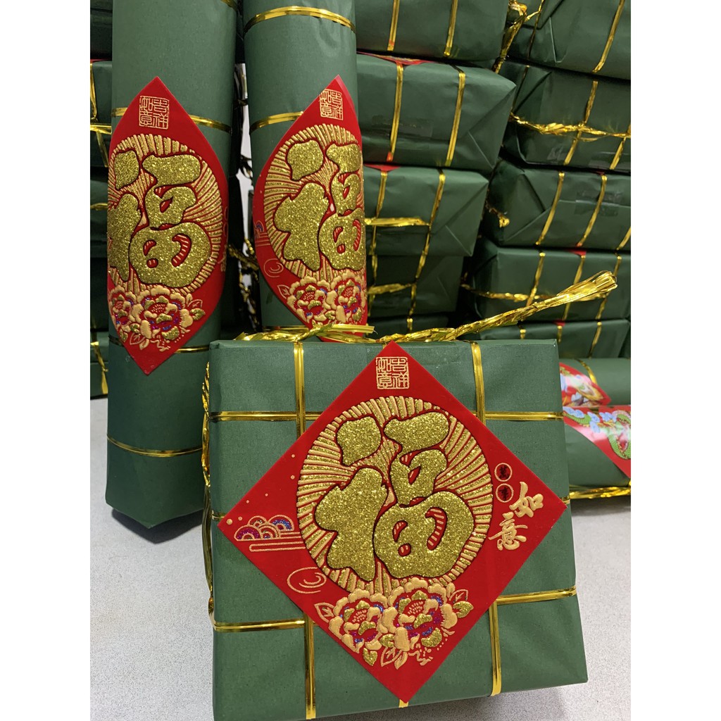 Mô hình bánh chưng - bánh tét ngày tết loại 1