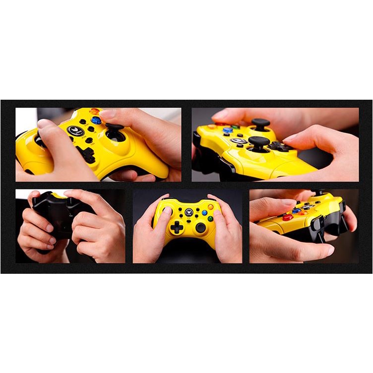 Tay cầm Game pad Rapoo V600S không dây, controller wireless chính hãng Rapoo