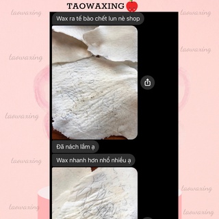 Combo Sáp Wax và Chén silicon (Tặng Que Gỗ) - taowaxing