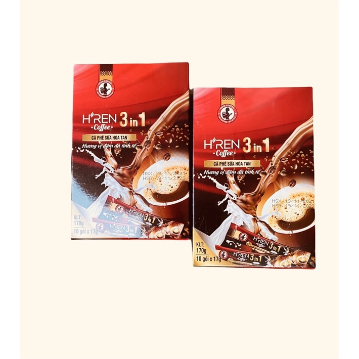 Cà phê sữa hoà tan H'Ren 3in1