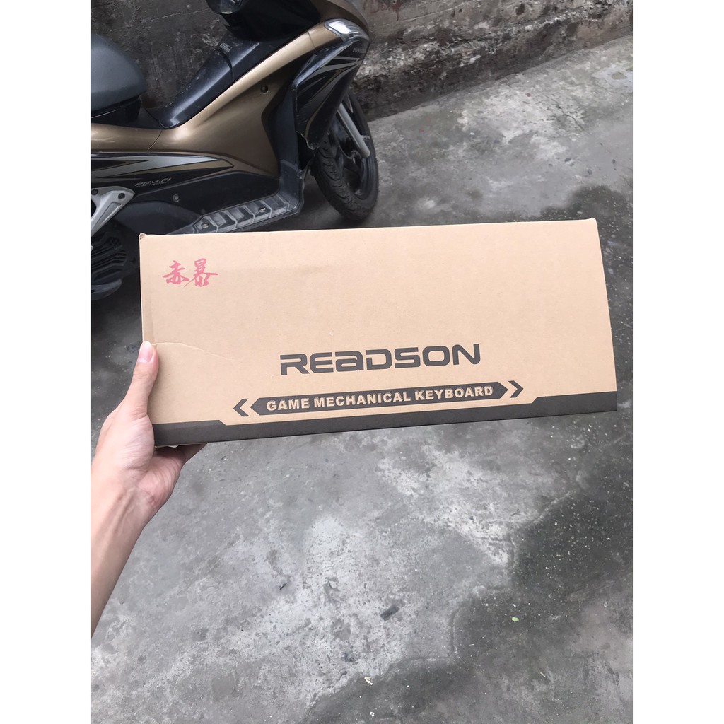 Bàn phím cơ Readson FH108 Hồng