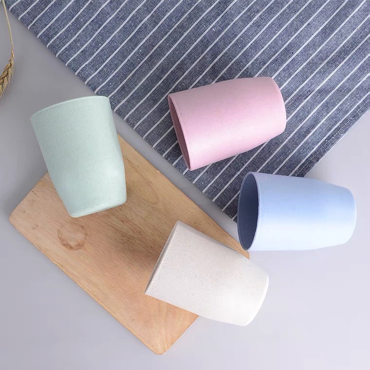 Cốc Nhựa Chịu Nhiệt Bằng Lúa Mạch An Toàn Cho Sức Khỏe  Nhiều Màu - An Nhiên 739